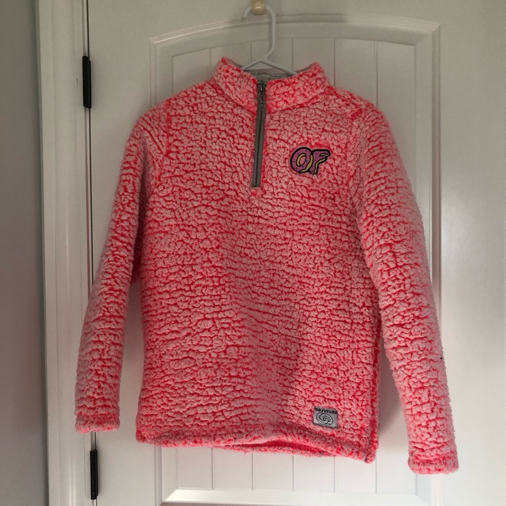 Odd future fluffy zip up!
